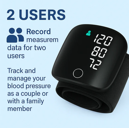Restique Health™ Wrist Blood Pressure Monitor